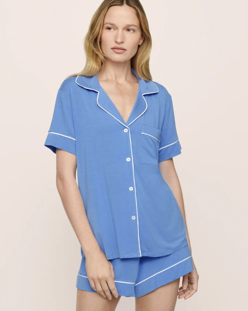 short sleeve pajama set